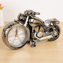 motorcycle desktop clock