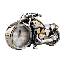 motorcycle desktop clock